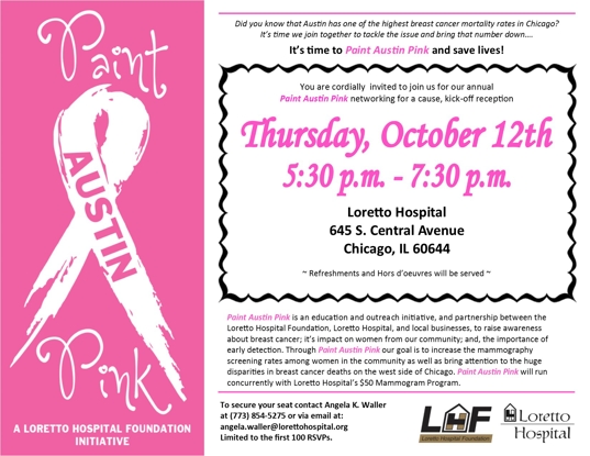 Paint Austin Pink - Networking for a Cause.